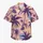 Purple Palm Sunset Stripes for Beach Vacations and Island Getaways for Stylish Men Hawaiian Shirt - 7