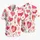 Pink Heart Tropical Love Motif for Romantic Getaways and Valentine's Day Vacation Style Hawaiian Shirt - 5