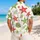 Red Green Star Motif for Tropical Vacations and Festive Coastal Holiday Style for Men Hawaiian Shirt - 2