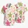 Pink Green Starburst Tropical Style for Beach Holidays and Relaxed Resort Getaways Hawaiian Shirt - 5