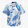 Blue Tropical Leaf Botanicals for Beach Vacations and Island Getaways for Stylish Men Hawaiian Shirt - 7