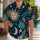 Celestial Sun Moon Stars Night Sky Motif For Beach Vacations Resort Travel Men Hawaiian Shirt - 1