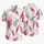 Pink Feather Island Motifs for Resort Getaways and Beach Holidays for Men’s Vacations Hawaiian Shirt - 5