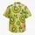 Kiwi Slice Tropical Fruit Motif for Resort Travel and Outdoor Leisure, Men’s Casual Style Hawaiian Shirt - 7