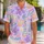 Pastel Easter Eggs And Daisies For Spring Celebrations And Family Gatherings Hawaiian Shirt - 1