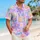Pastel Easter Eggs And Daisies For Spring Celebrations And Family Gatherings Hawaiian Shirt - 6