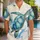Sea Turtle Ocean Scene for Beach Vacations and Coastal Getaways for Men and Travelers Hawaiian Shirt - 1