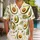 Avocado Tropic Motif for Beach Holidays and Resort Weekends, Vacation Style for Men Hawaiian Shirt - 1