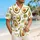 Avocado Tropic Motif for Beach Holidays and Resort Weekends, Vacation Style for Men Hawaiian Shirt - 6