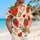 Strawberry Hearts and Garden Blooms for Romantic Summer Getaways and Beach Day Style Hawaiian Shirt - 6