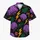 Purple Brain Lightning Bolt Tropical Vacation Style for Quirky Science Fans and Men Hawaiian Shirt - 7
