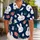 Whimsical Bunny and Flower Motifs for Spring Getaways and Casual Island Days Outdoors Hawaiian Shirt - 1