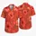 Red Hibiscus And Coral Vines For Beach Vacations And Summer Island Getaways For Men Hawaiian Shirt - 5