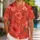 Red Hibiscus And Coral Vines For Beach Vacations And Summer Island Getaways For Men Hawaiian Shirt - 1