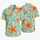 Orange Starfish Ocean Motifs for Tropical Vacations, Beach Days, and Island Getaways Hawaiian Shirt - 5