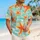 Orange Starfish Ocean Motifs for Tropical Vacations, Beach Days, and Island Getaways Hawaiian Shirt - 6