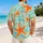 Orange Starfish Ocean Motifs for Tropical Vacations, Beach Days, and Island Getaways Hawaiian Shirt - 2