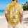 Golden Frangipani and Ferns for Beach Holidays, Resort Days, and Island Getaways Hawaiian Shirt - 2