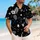 Ivory And Silver Celestial Stars For Vacation Nights And Festive Casual Style Men Hawaiian Shirt - 6