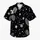 Ivory And Silver Celestial Stars For Vacation Nights And Festive Casual Style Men Hawaiian Shirt - 7