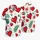 Red Pixel Heart Aloha Motif For Valentine Celebrations And Relaxed Summer Island Style Hawaiian Shirt - 5
