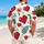 Red Pixel Heart Aloha Motif For Valentine Celebrations And Relaxed Summer Island Style Hawaiian Shirt - 2
