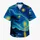 Swirling Starry Ocean Night Sky for Resort Holidays and Coastal Getaways for Men Hawaiian Shirt - 7