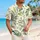 Green Botanical Leaf And Berry Motifs For Resort Holidays And Outdoor Leisure Wear Hawaiian Shirt - 6