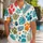 Colorful Cat Paw Tropical Motifs for Beach Vacations and Everyday Casual Style Lovers Hawaiian Shirt - 1