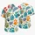 Colorful Cat Paw Tropical Motifs for Beach Vacations and Everyday Casual Style Lovers Hawaiian Shirt - 5