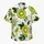Fresh Kiwi Fruit and Tropical Leaves for Summer Vacation Style, Men's Resort Wear Gift Hawaiian Shirt - 7