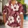 White Hibiscus and Tropical Leaves for Island Vacations, Beach Days, and Resort Wear Hawaiian Shirt - 1