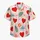 Red Heart Medallions and Island Botanicals for Valentine Getaways and Resort Vacations Hawaiian Shirt - 7