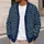 Navy Heart Vine Rows For Romantic Everyday Layering And Holiday Gatherings For Women All-over Print Knitted Cardigan - 5
