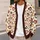 Warm Retro Heart Motif For Cozy Everyday Layering, Date Nights, And Valentine Style All-over Print Knitted Cardigan - 5