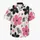 Pink And Black Tropical Flowers For Beach Vacations And Resort Weekends, Gift For Men Hawaiian Shirt - 7