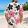 Pink And Black Tropical Flowers For Beach Vacations And Resort Weekends, Gift For Men Hawaiian Shirt - 2