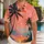 Coconut Palm Sunset Beach Scene for Island Vacations and Summer Getaways for Men Hawaiian Shirt - 1