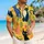 Colorful Abstract Cat Faces for Beach Vacations and Summer Getaways for Cat Lovers Hawaiian Shirt - 7