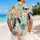 Playful Tropical Dogs With Hibiscus And Sunglasses For Sunny Beach Vacation Style Hawaiian Shirt - 2