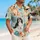 Playful Tropical Dogs With Hibiscus And Sunglasses For Sunny Beach Vacation Style Hawaiian Shirt - 6