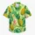 Pineapple Tropical Leaves for Beach Vacation Style and Summer Resort Wear for Men Hawaiian Shirt - 7