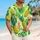 Pineapple Tropical Leaves for Beach Vacation Style and Summer Resort Wear for Men Hawaiian Shirt - 6
