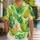 Pineapple Tropical Leaves for Beach Vacation Style and Summer Resort Wear for Men Hawaiian Shirt - 1