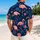 Pink Flamingo Island Birds for Tropical Vacations, Resort Nights, and Men’s Getaways Hawaiian Shirt - 2