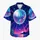 Rainbow Disco Ball Nightlife Scene For Beach Vacations And Summer Parties Men's Style Hawaiian Shirt - 7
