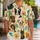 Colorful Dog Faces for Tropical Vacation Beach Trips and Summer Getaways for Men Hawaiian Shirt - 1