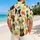 Colorful Dog Faces for Tropical Vacation Beach Trips and Summer Getaways for Men Hawaiian Shirt - 2