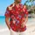 Tropical Five-Petal Blossoms for Summer Beach Vacations and Relaxed Island Getaways for Men Hawaiian Shirt - 6