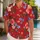 Tropical Five-Petal Blossoms for Summer Beach Vacations and Relaxed Island Getaways for Men Hawaiian Shirt - 1